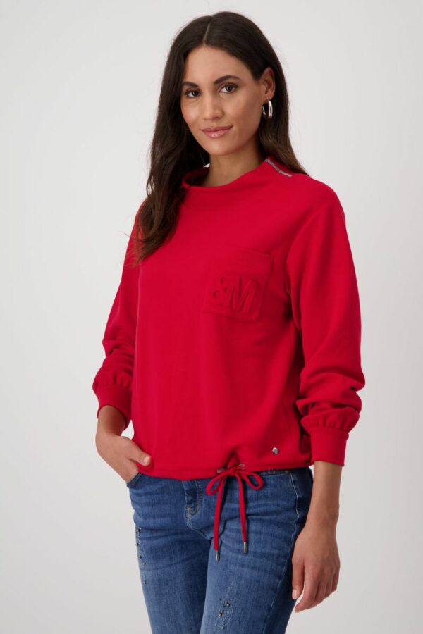 Sweatshirt - 316/deep red – Bild 2